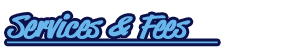 Relax to Restore - Services & Fees